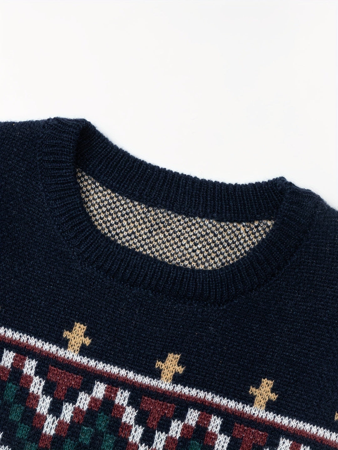 Pull Homme à Motif Norvégien