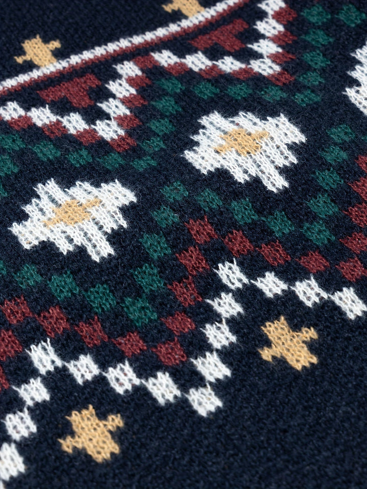 Pull Homme à Motif Norvégien