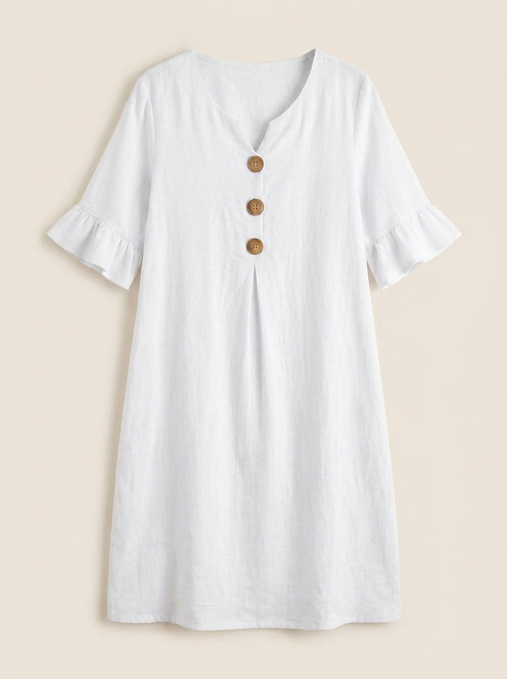 Robe Midi d'Été à Volants