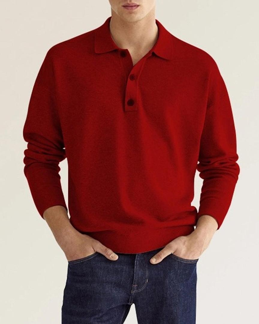 Chemise Homme Essentielle et Polyvalente – Rouge
