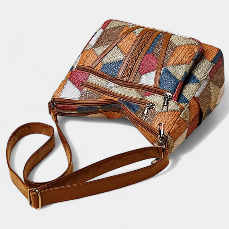 Sac Bandoulière Style Patchwork