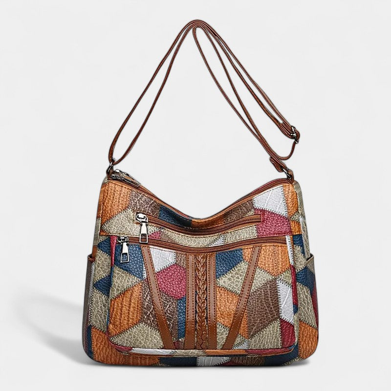 Sac Bandoulière Style Patchwork
