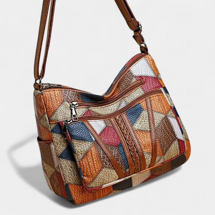 Sac Bandoulière Style Patchwork