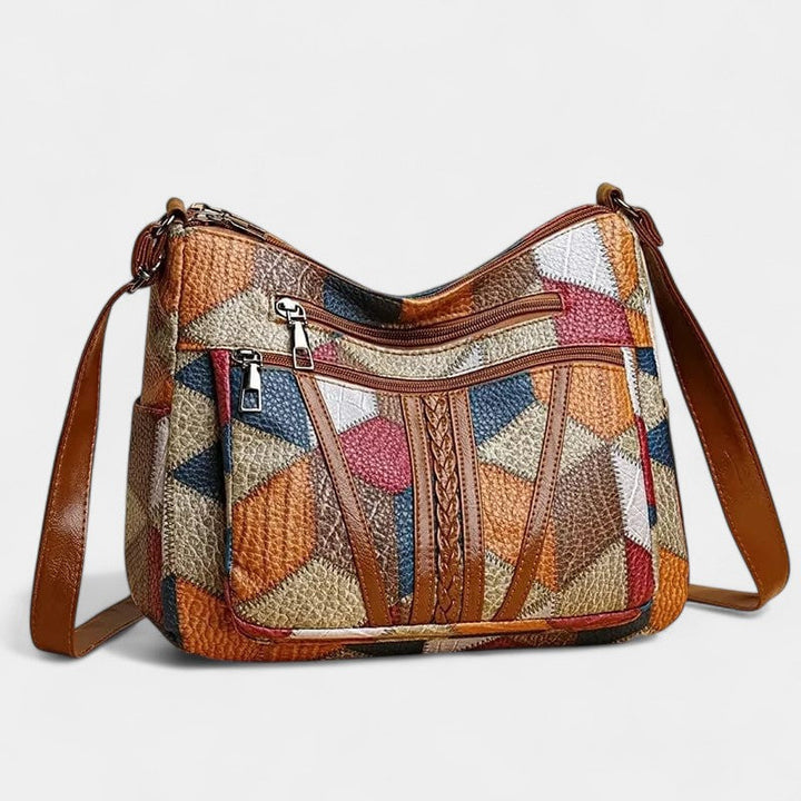 Sac Bandoulière Style Patchwork