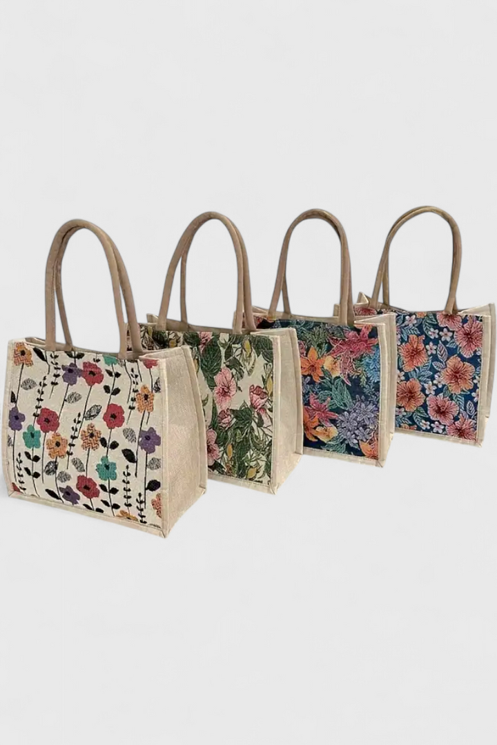 Sac Cabas à Imprimé Floral