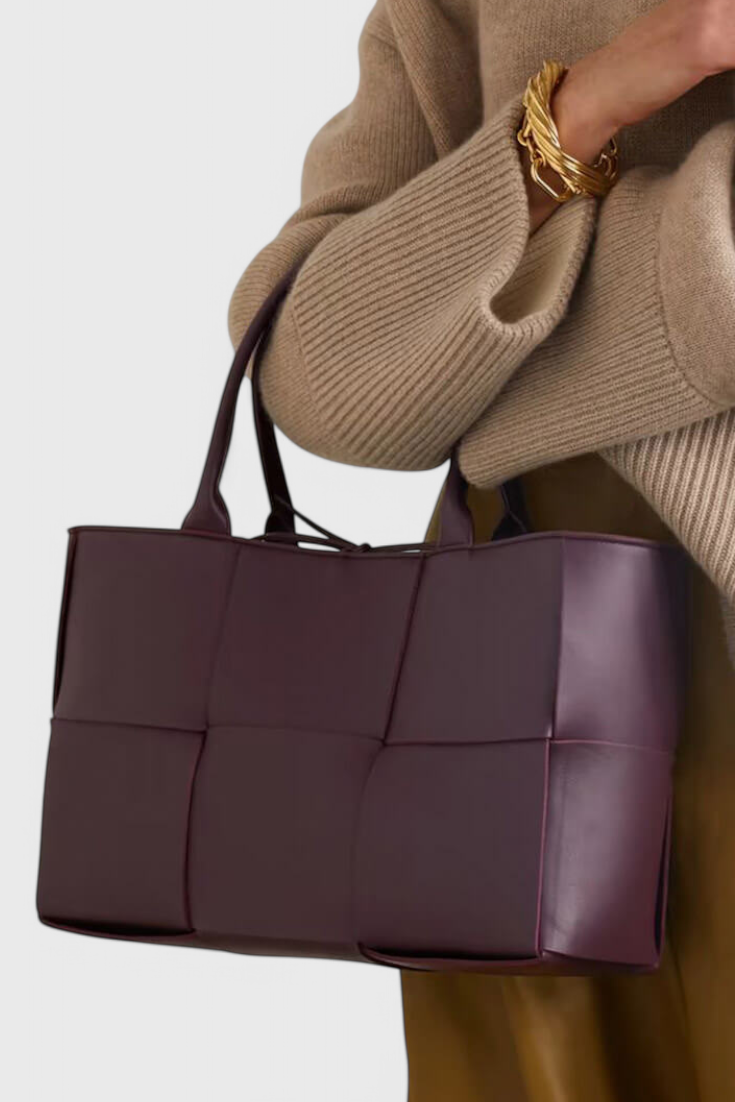 Sac Cabas Tressé Élégant