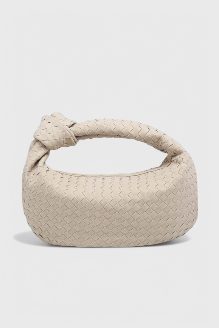 Sac Élégant à Anse Nouée – Crème