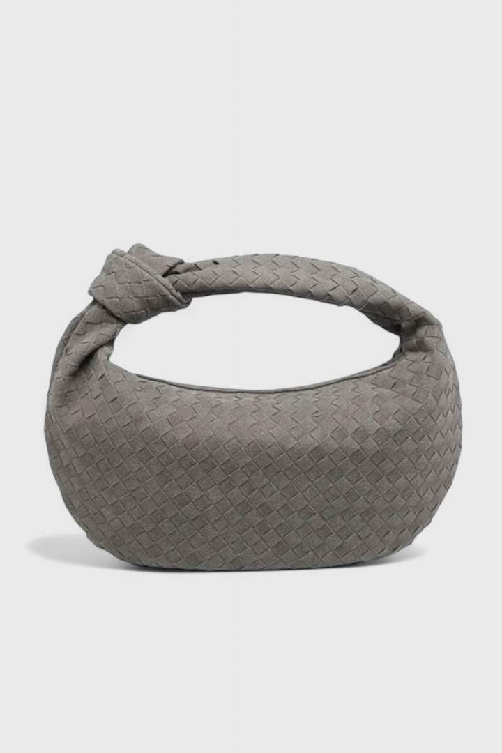 Sac Élégant à Anse Nouée – Gris