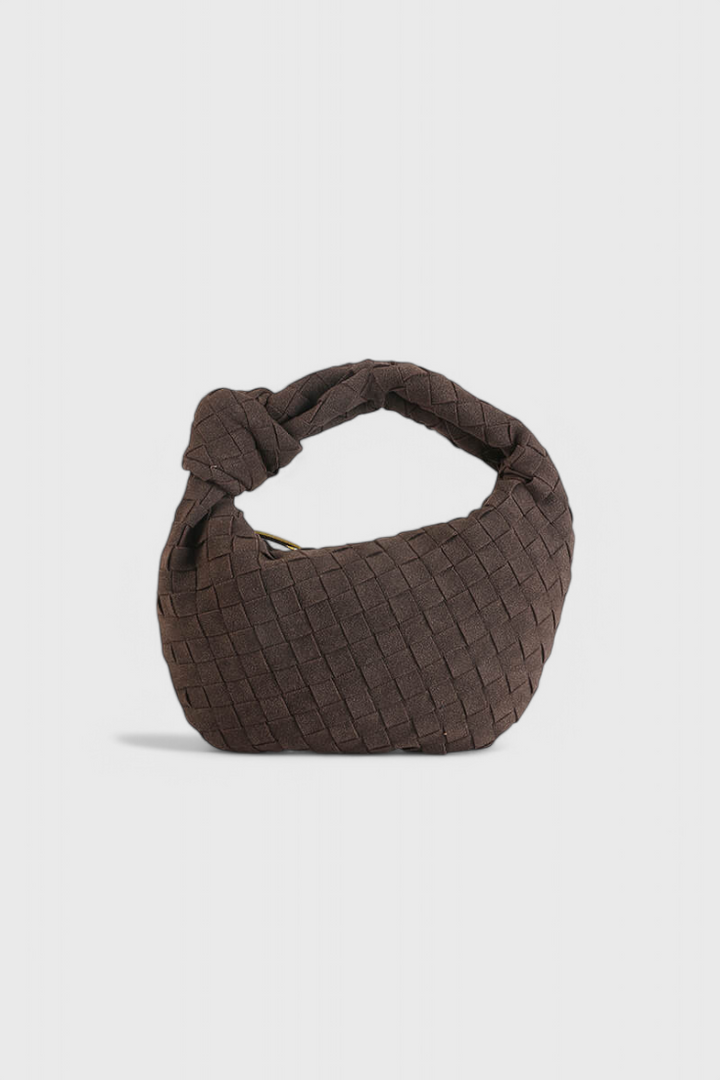Sac Tressé avec Anse Nouée – Café