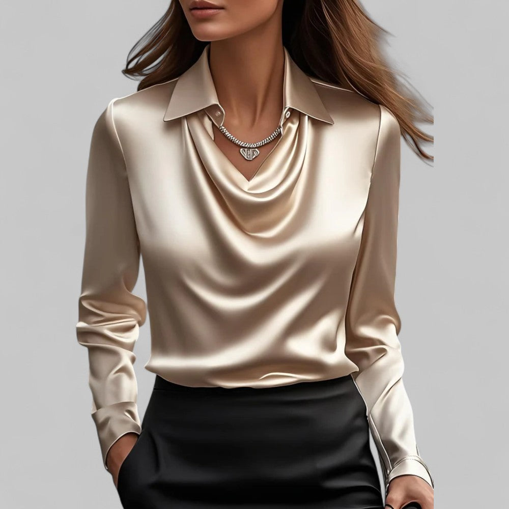 Top Élégant Col Bénitier – Sekt