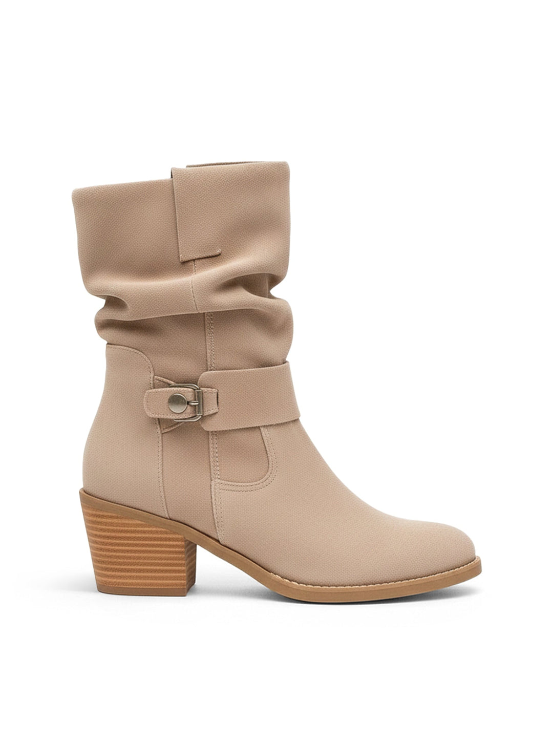 Bottines Souples à Petit Talon