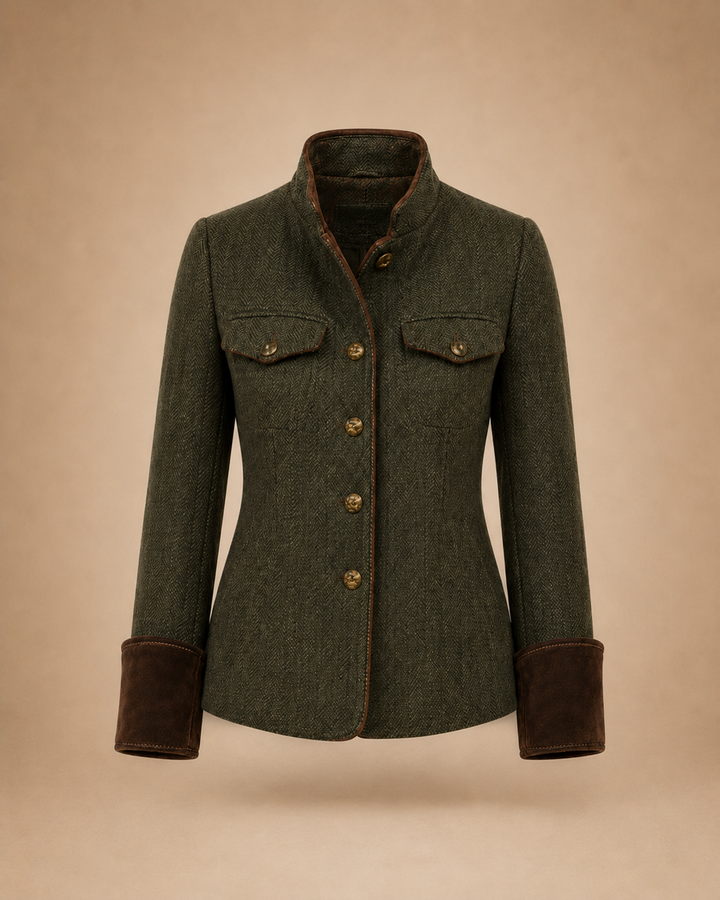 Chemise Ajustée Style Officier