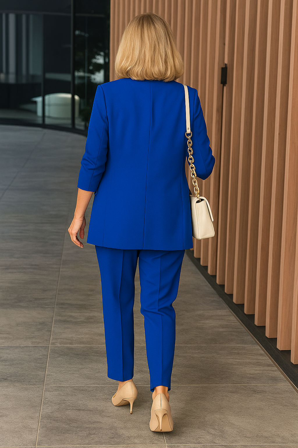 Ensemble Tailleur Coupe Droite