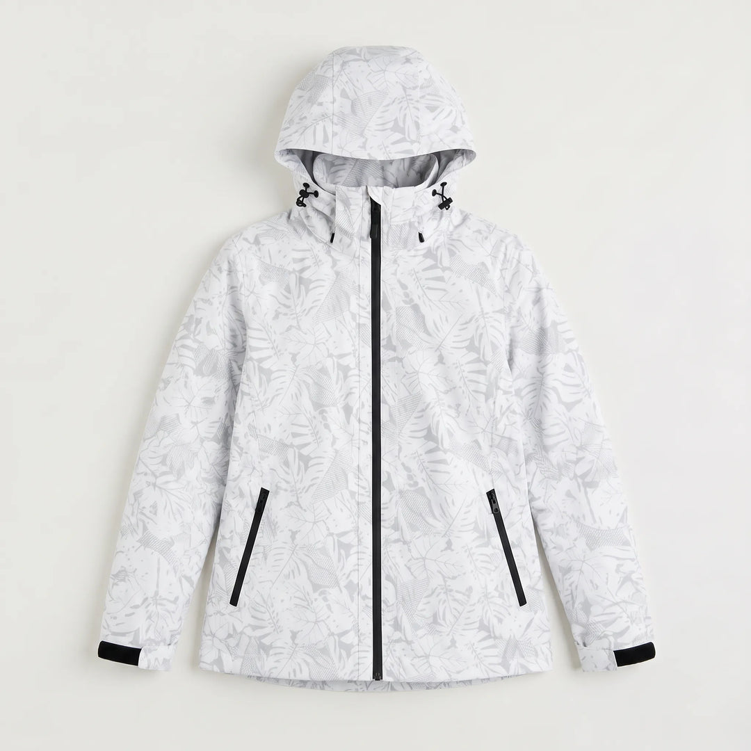 Veste Légère à Imprimé Végétal