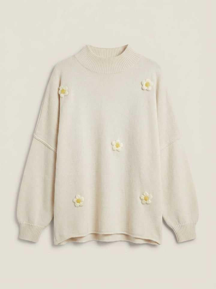 Sweat Douillet à Fleurs