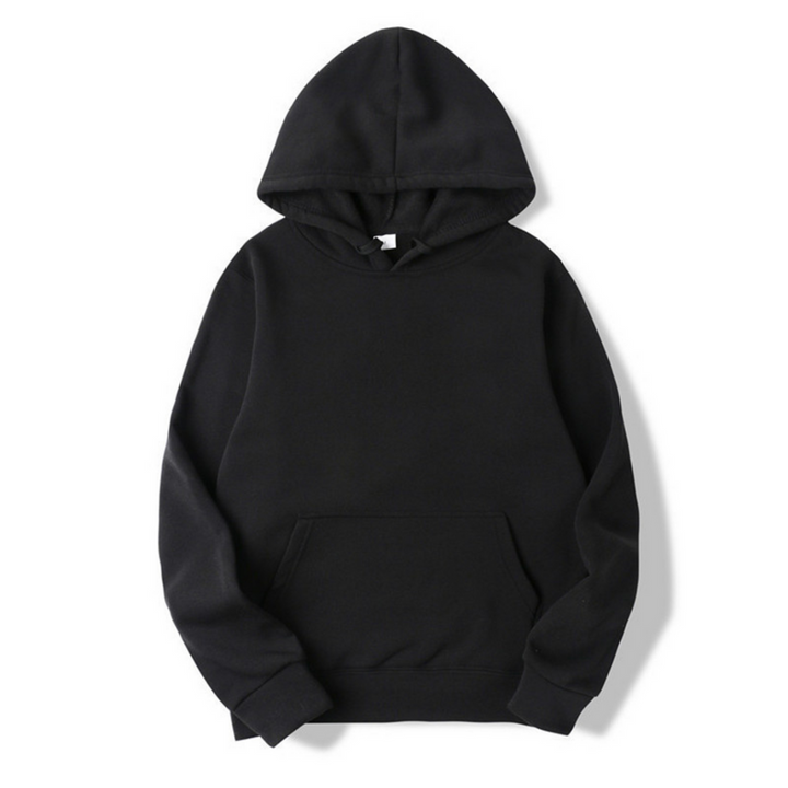 Sweat Homme Classique à Capuche – Noir