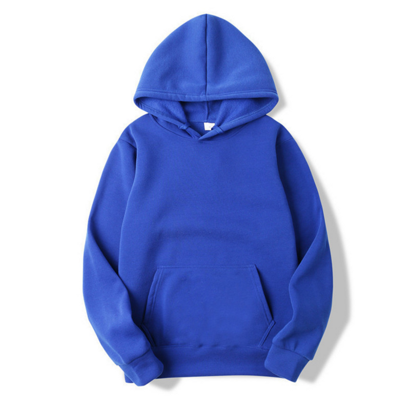 Sweat Homme Classique à Capuche – Bleu