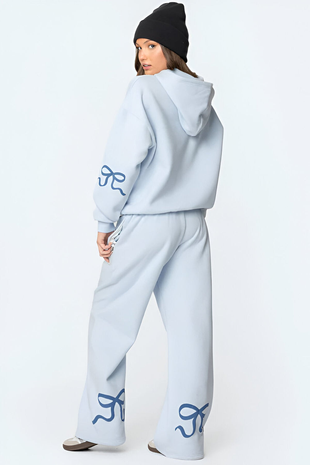 Ensemble Pantalon Large à Capuche