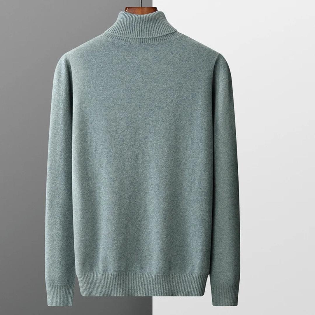 Pull Homme Col Roulé Classique