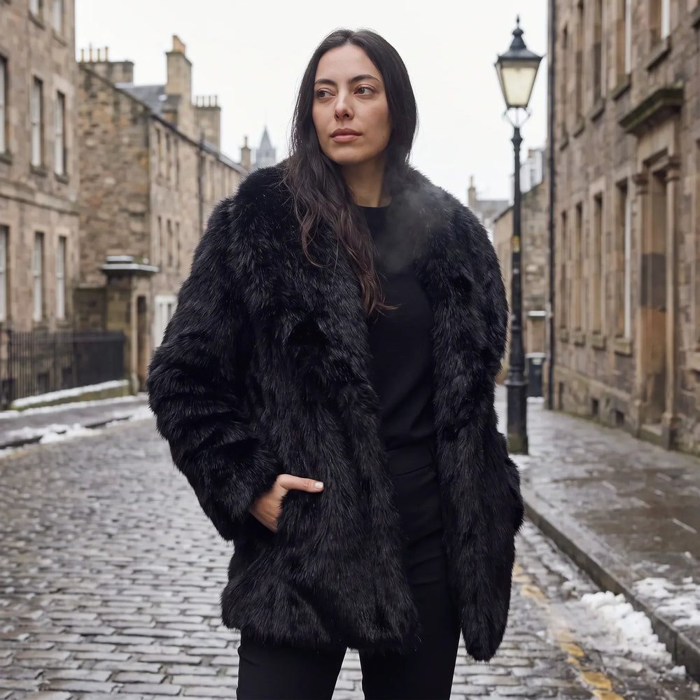 Veste ample et douillette