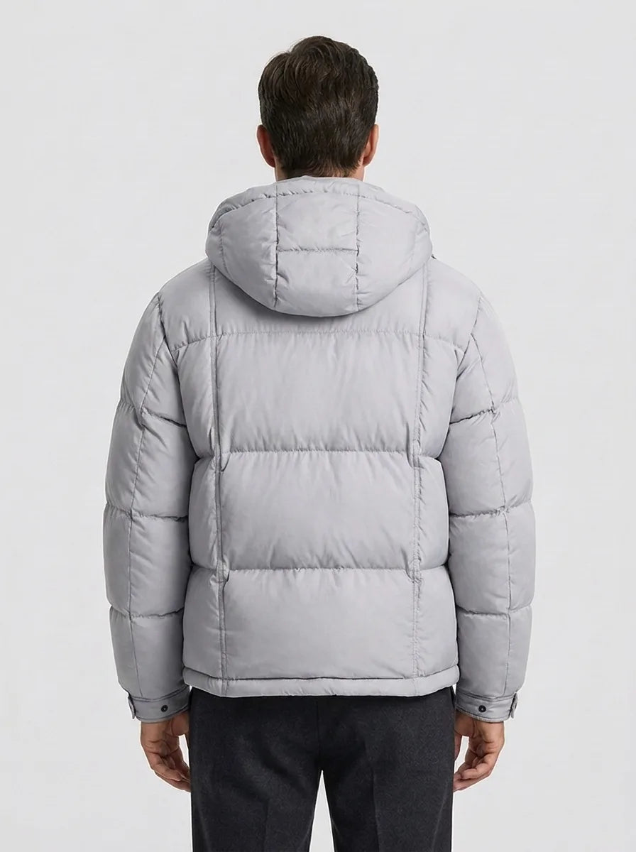 Veste Bouffante à Capuche