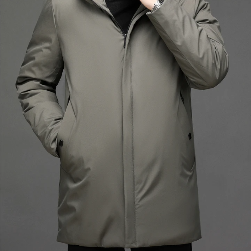 Veste d'Hiver Essentielle à Capuche