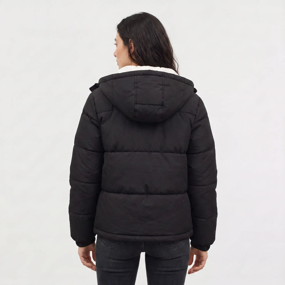 Veste d'Hiver à Capuche Douillette