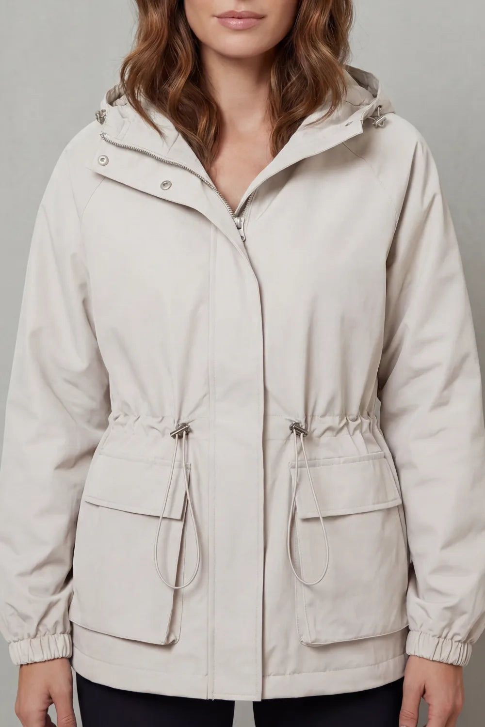 Veste de Mi-saison Ajustable – Abricot