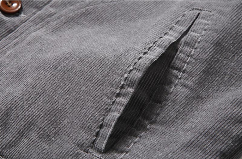 Veste Doublée à Col Contrasté