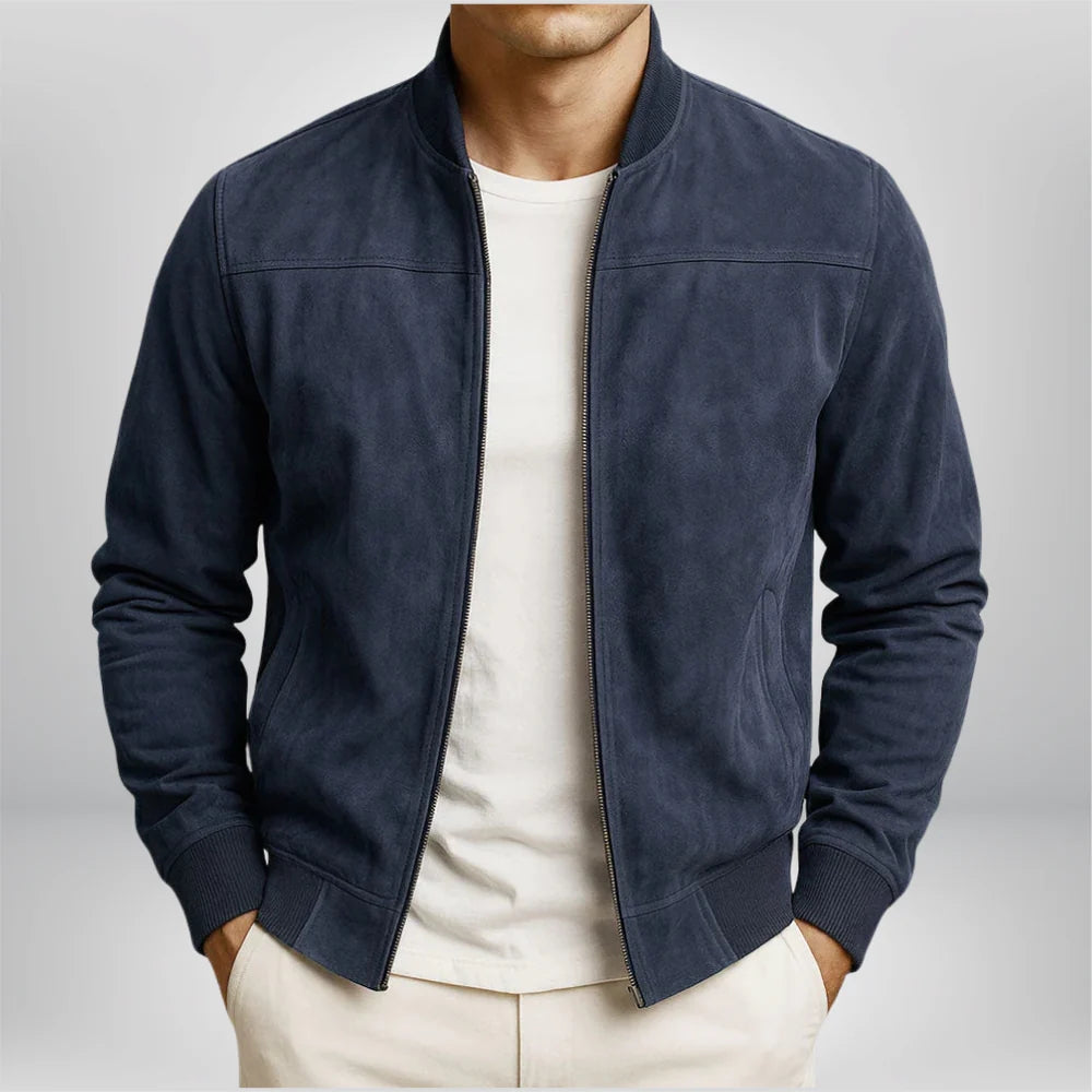Veste Essentielle à Col Droit