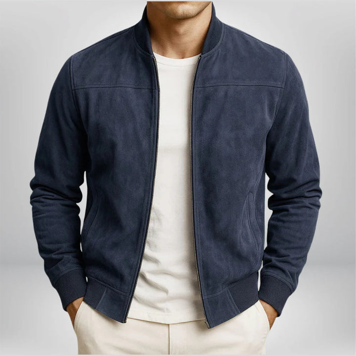 Veste Essentielle à Col Droit