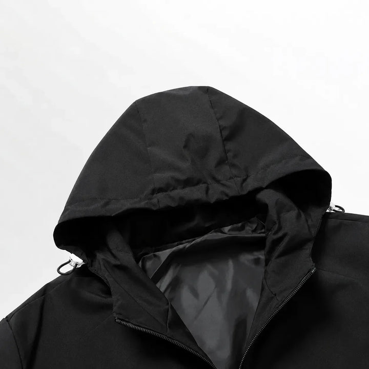 Veste Essentielle Zippée à Capuche