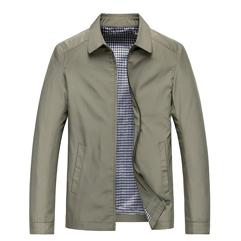 Veste Homme Col Chemise – Beige