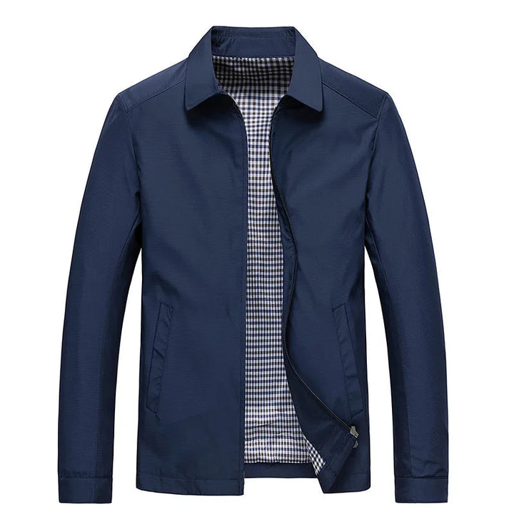 Veste Homme Col Chemise – Bleu