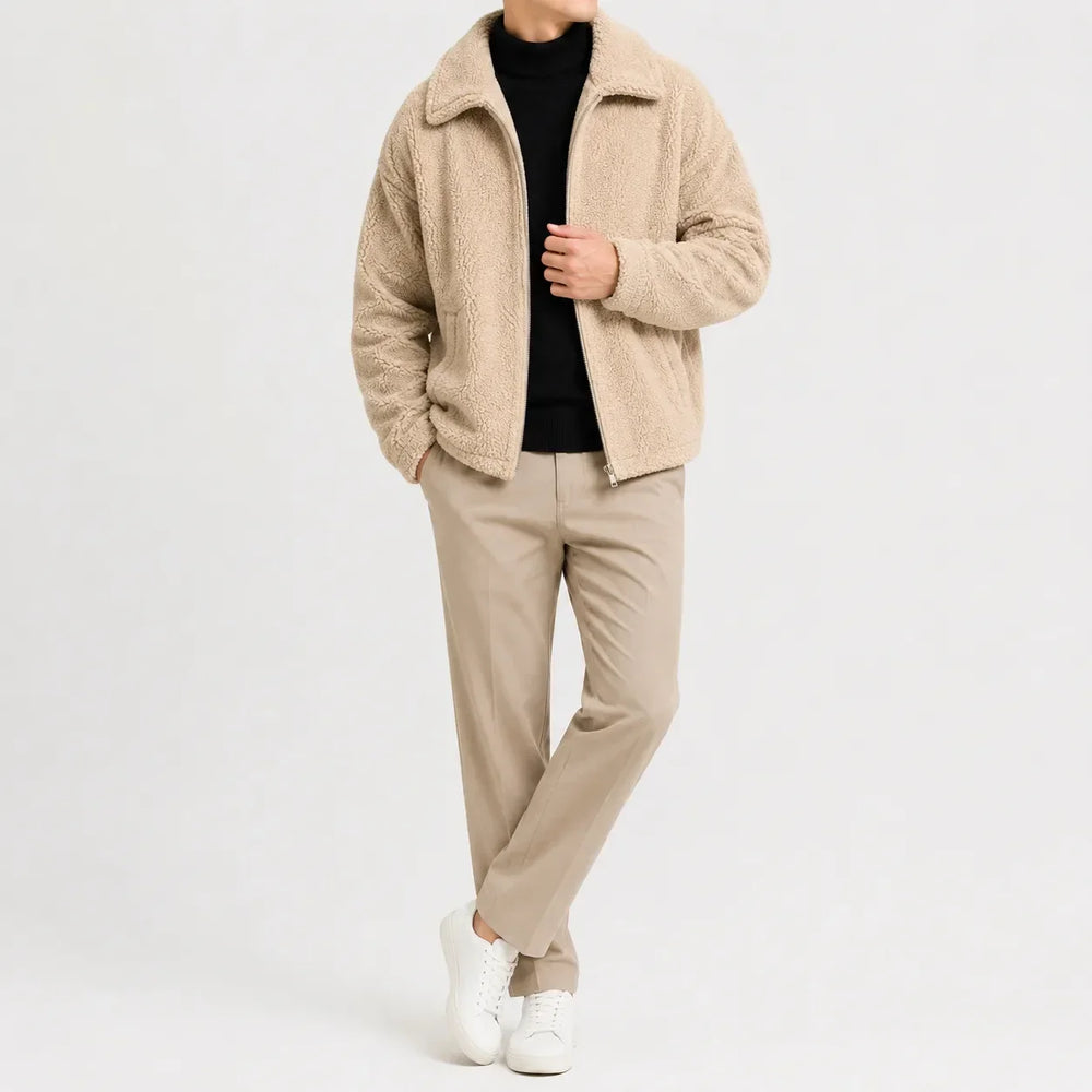 Veste Homme Douillette Zippée