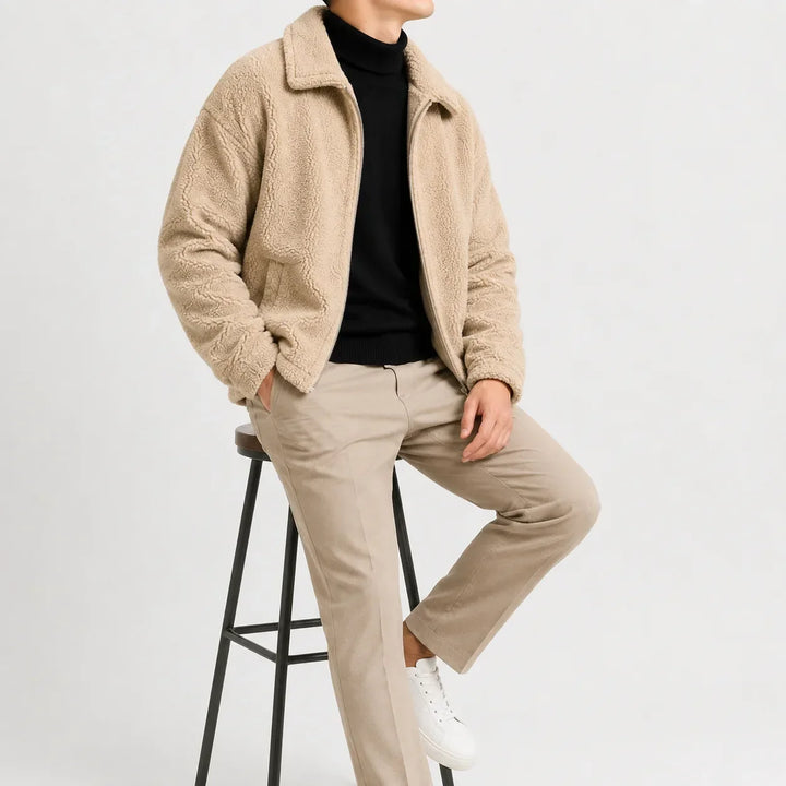 Veste Homme Douillette Zippée