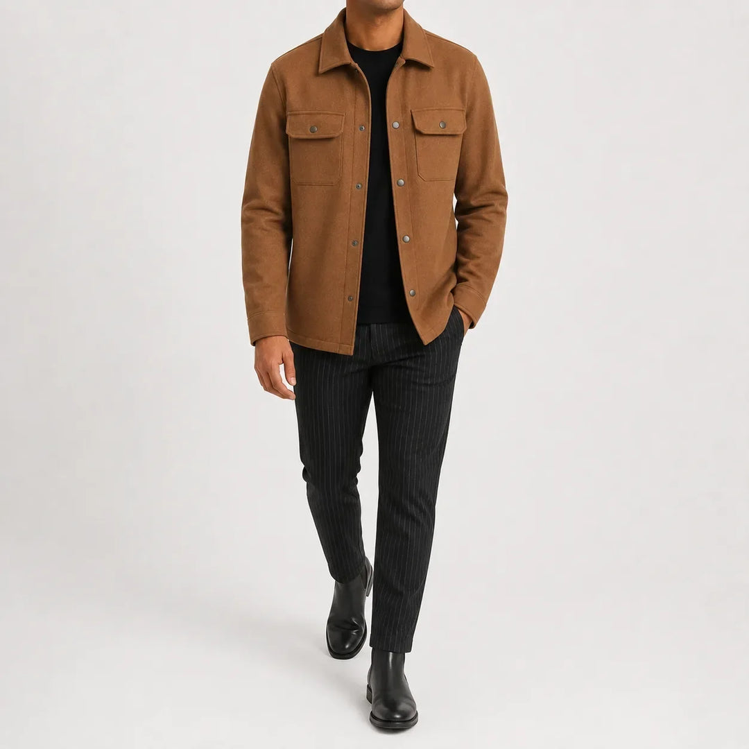 Veste Homme Style Chemise