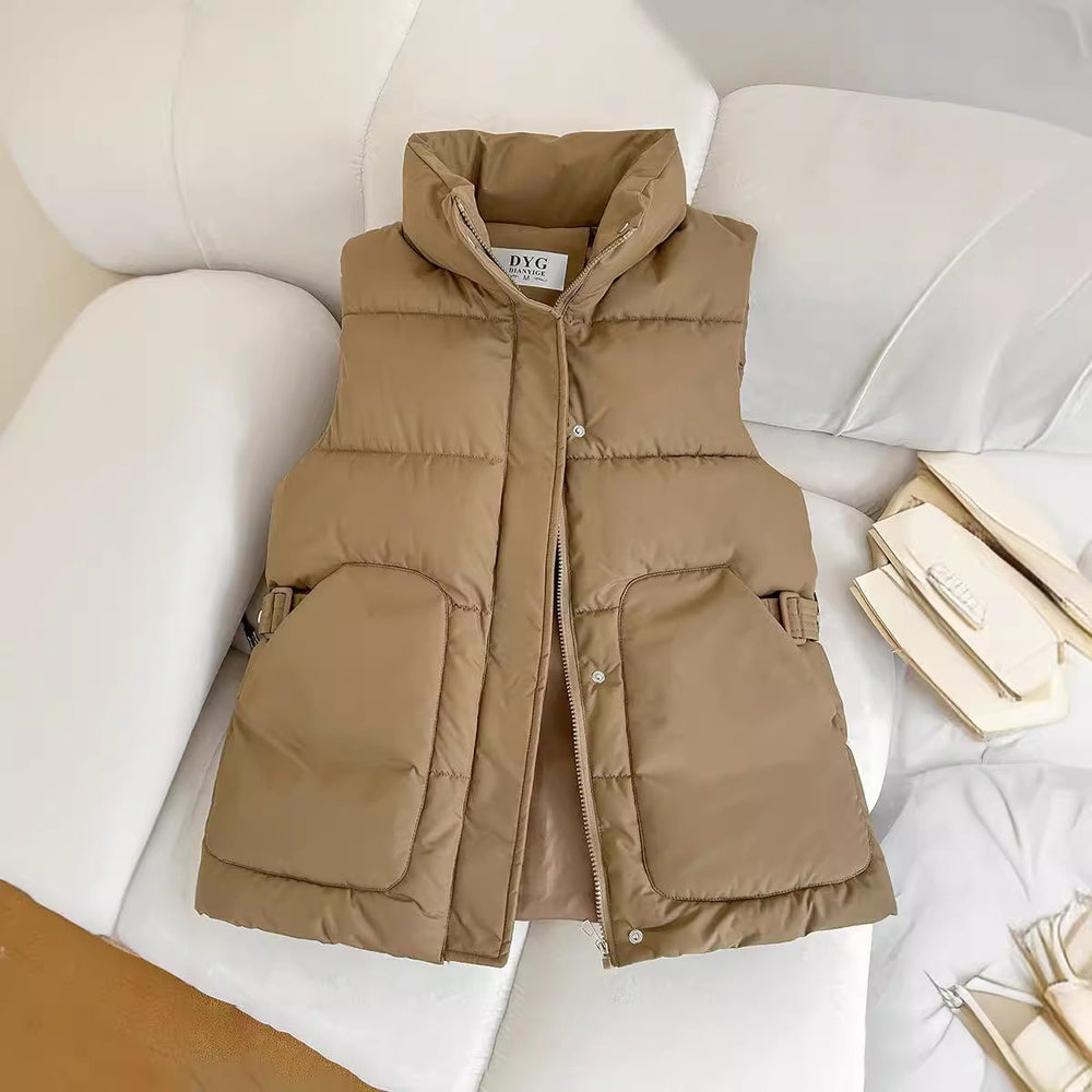 Veste Matelassée Ceinturée