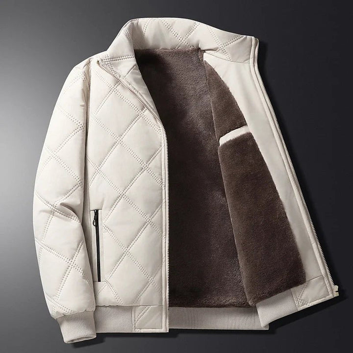 Veste Matelassée et Doublée – Blanc