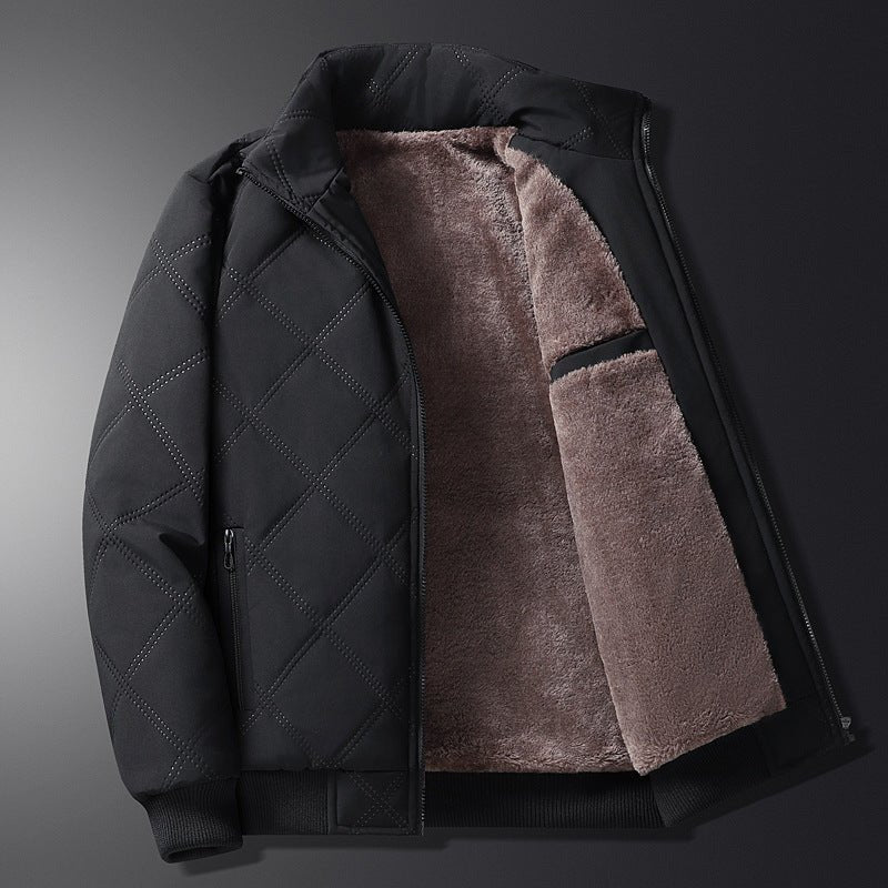 Veste Matelassée et Doublée – Noir