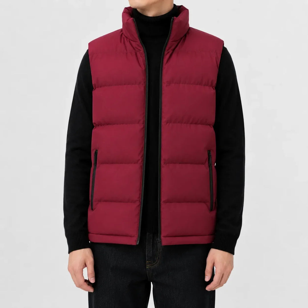 Veste Matelassée pour Homme – Bordeaux
