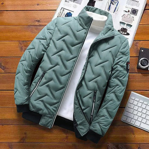 Veste Moderne à Col Montant