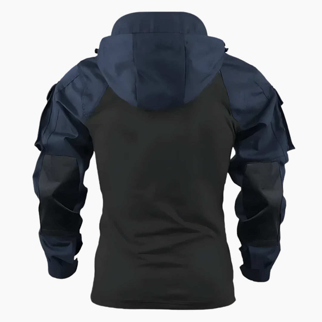 Veste Tactique Bicolore à Capuche