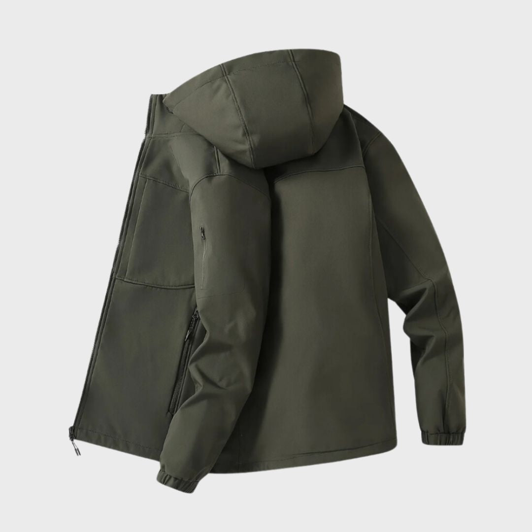 Veste Technique Homme à Capuche