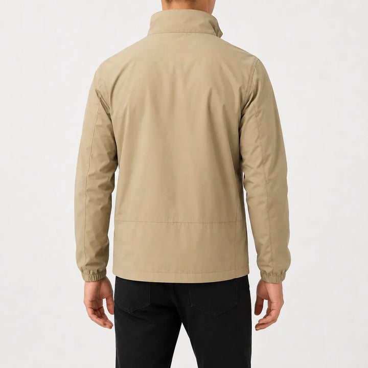 Veste Zippée à Col Montant