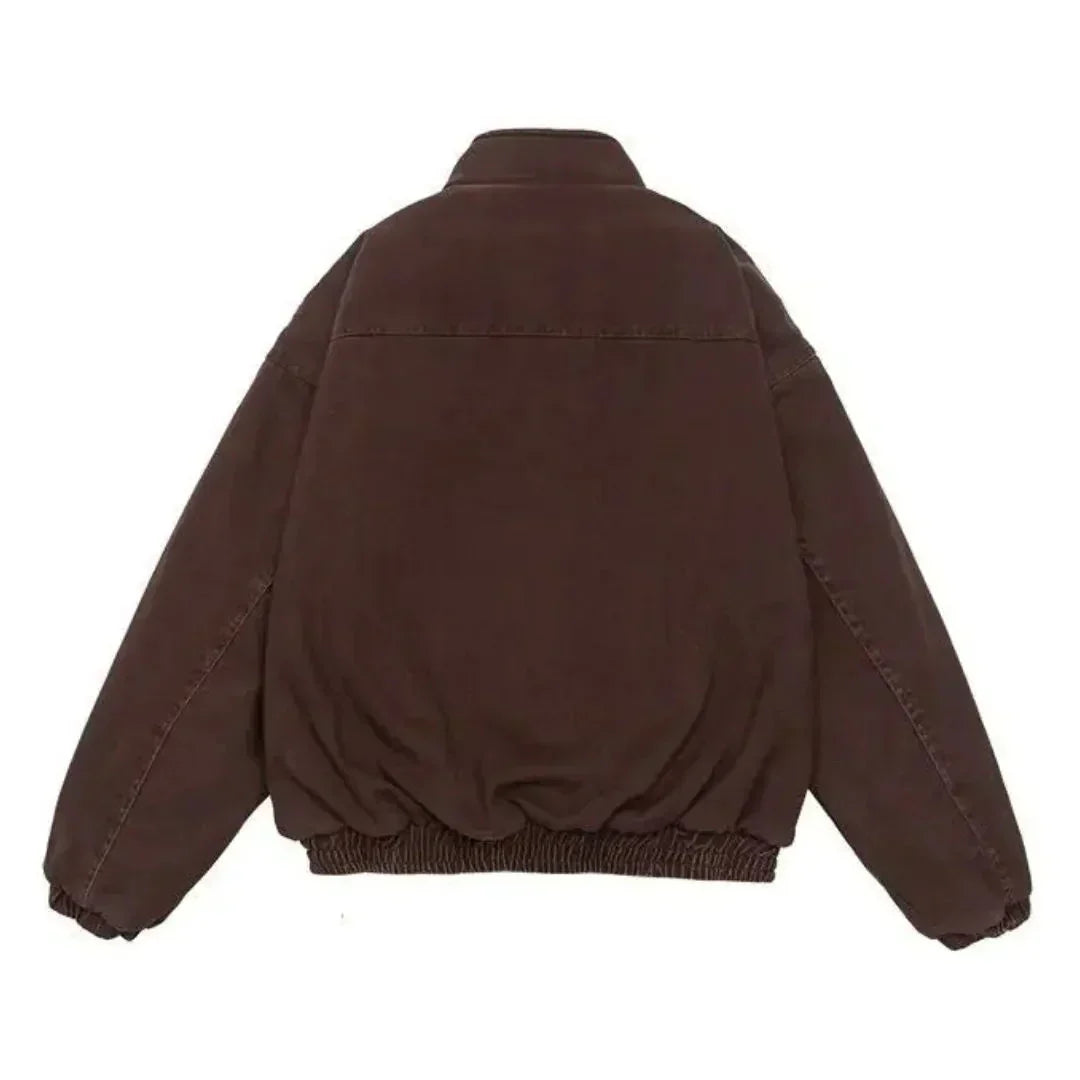 Veste Zippée à Doublure Chaude